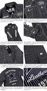 Amazon.co.jp: [バンソン] ワンスター刺繍 ウォバッシュ